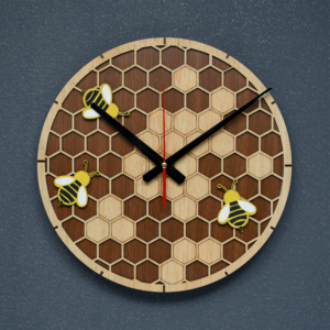 honey rhythm ahşap duvar saatihoney rhythm ahşap duvar saati